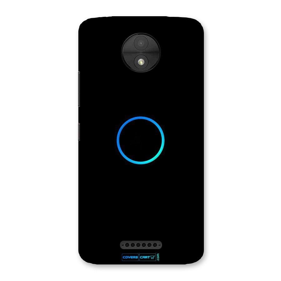 Beautiful Simple Circle Back Case for Moto C