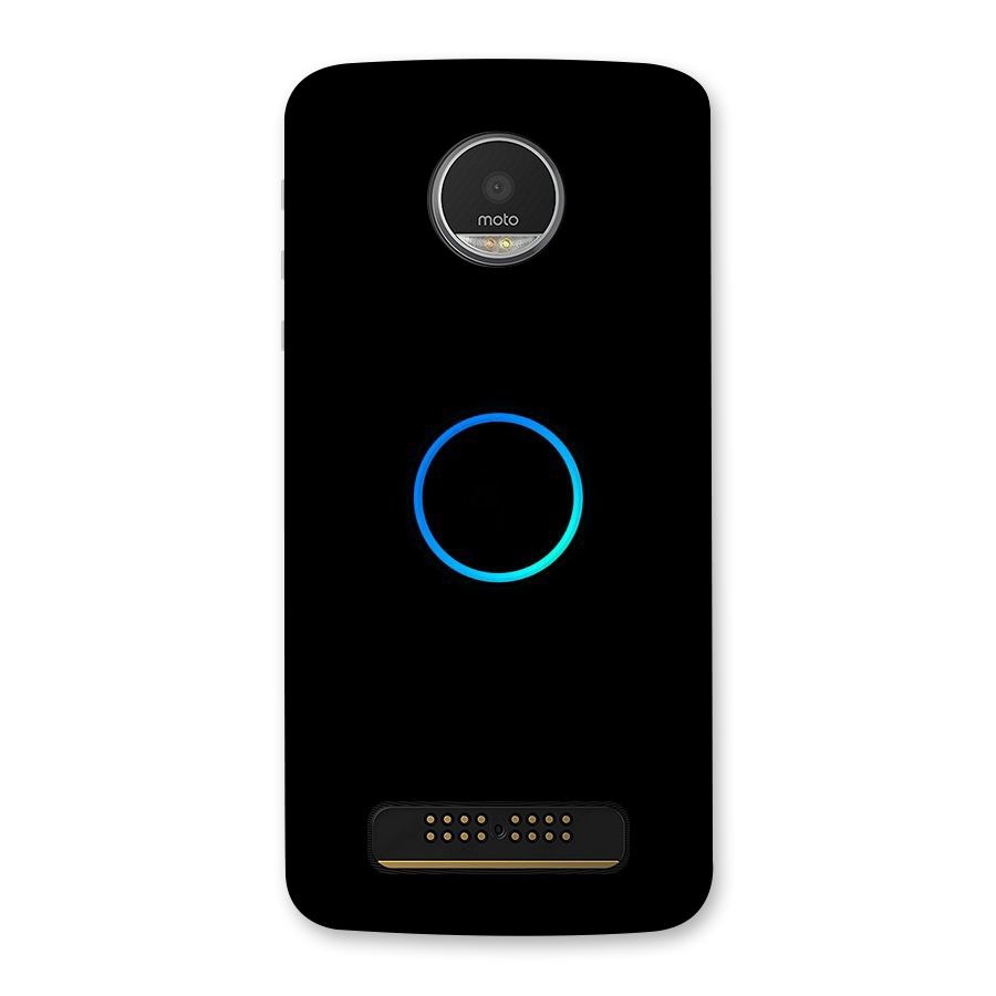 Beautiful Simple Circle Back Case for Moto Z Play