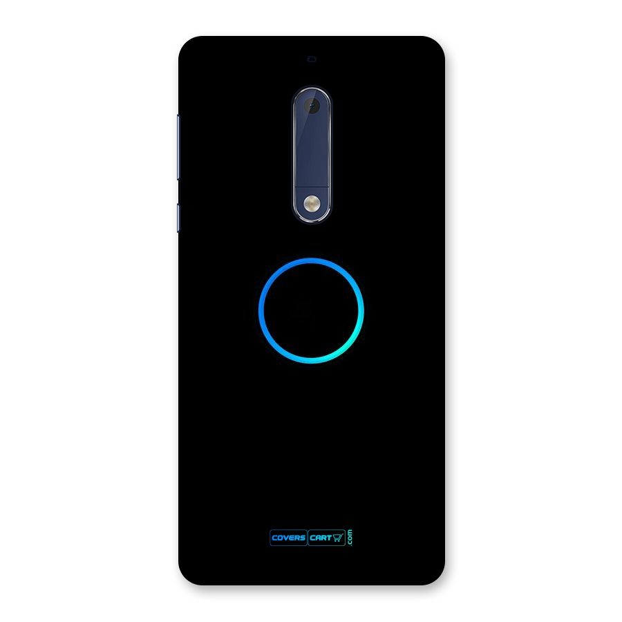 Beautiful Simple Circle Back Case for Nokia 5