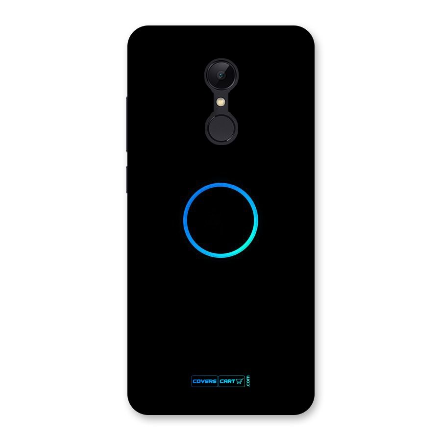 Beautiful Simple Circle Back Case for Redmi 5