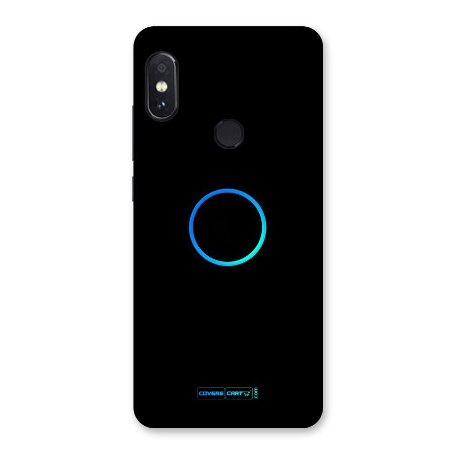 Beautiful Simple Circle Back Case for Redmi Note 5 Pro