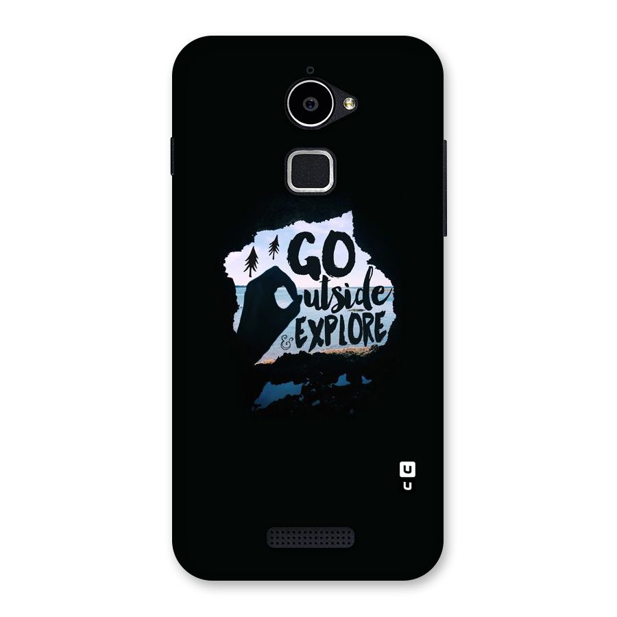 Go Outside Back Case for Coolpad Note 3 Lite