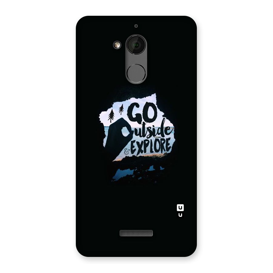 Go Outside Back Case for Coolpad Note 5