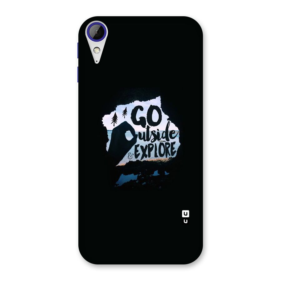 Go Outside Back Case for Desire 830