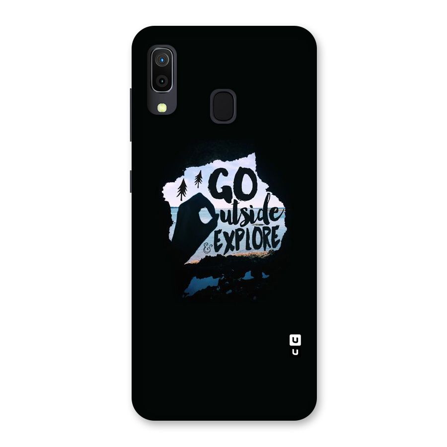 Go Outside Back Case for Galaxy A30