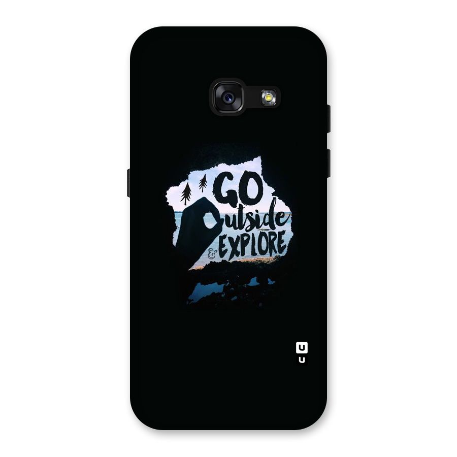 Go Outside Back Case for Galaxy A3 (2017)