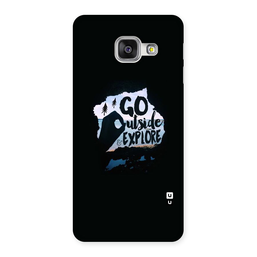 Go Outside Back Case for Galaxy A3 2016
