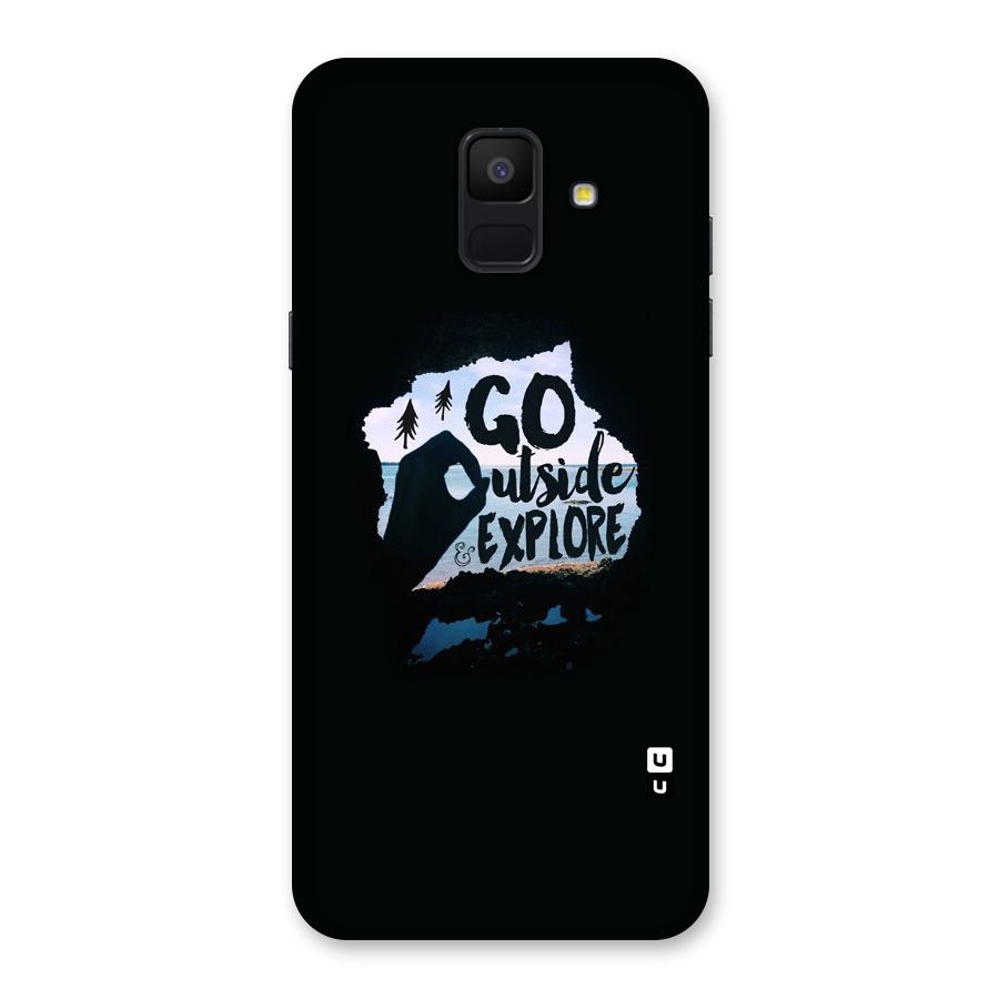 Go Outside Back Case for Galaxy A6 (2018)