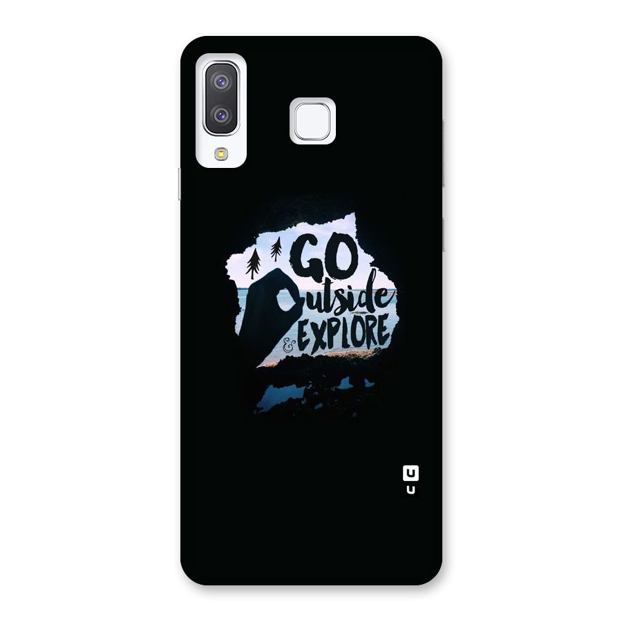 Go Outside Back Case for Galaxy A8 Star