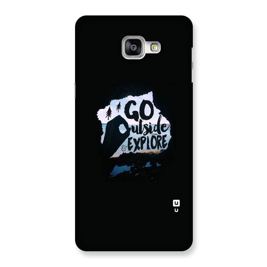 Go Outside Back Case for Galaxy A9
