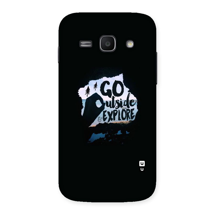 Go Outside Back Case for Galaxy Ace 3
