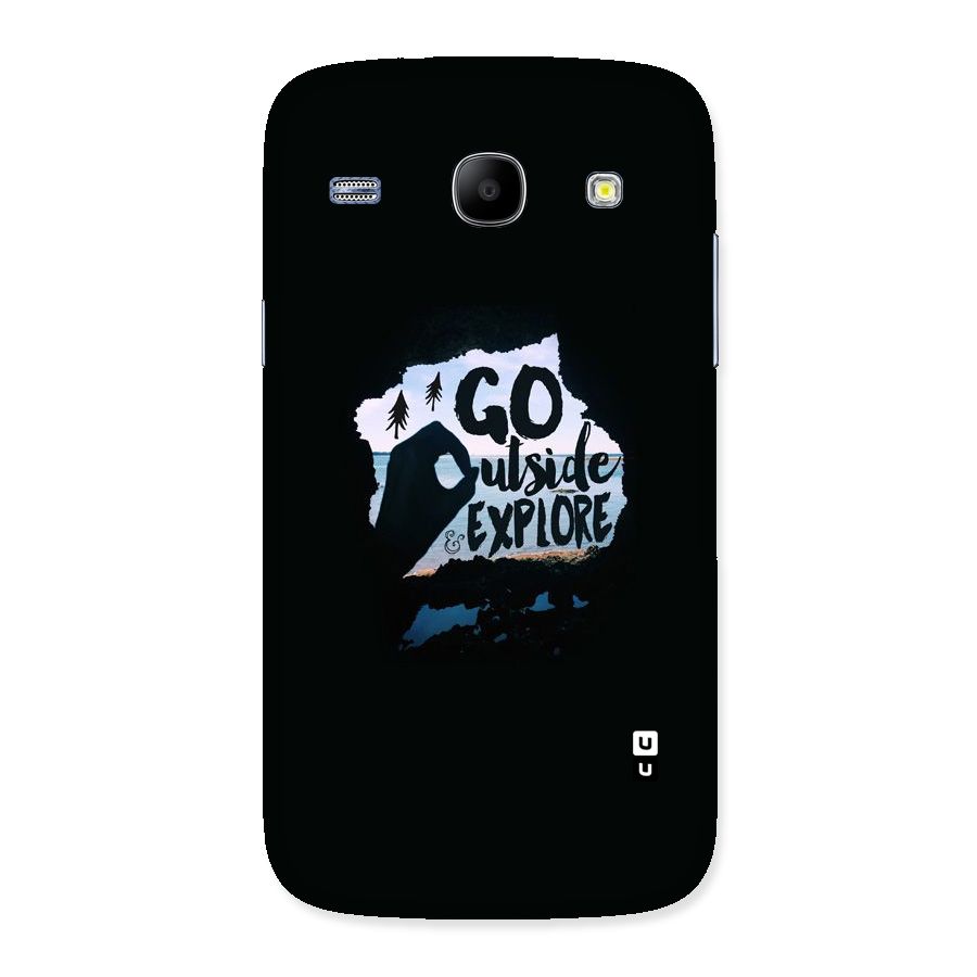 Go Outside Back Case for Galaxy Core