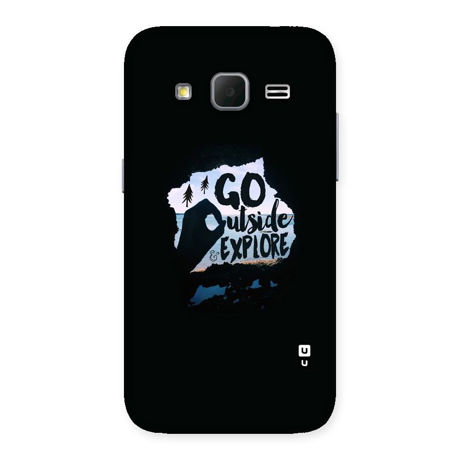 Go Outside Back Case for Galaxy Core Prime