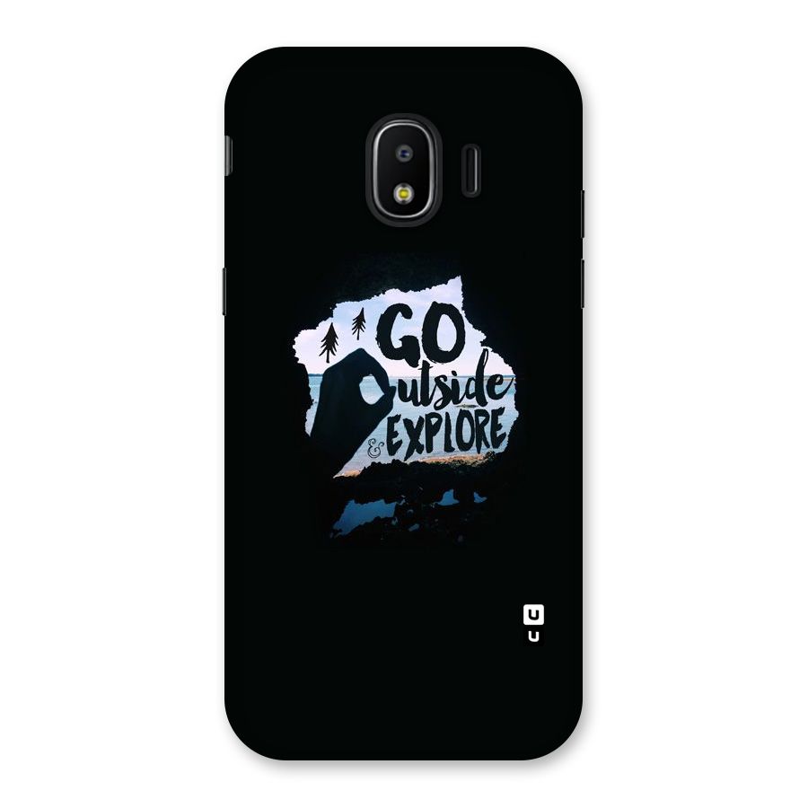 Go Outside Back Case for Galaxy J2 Pro 2018