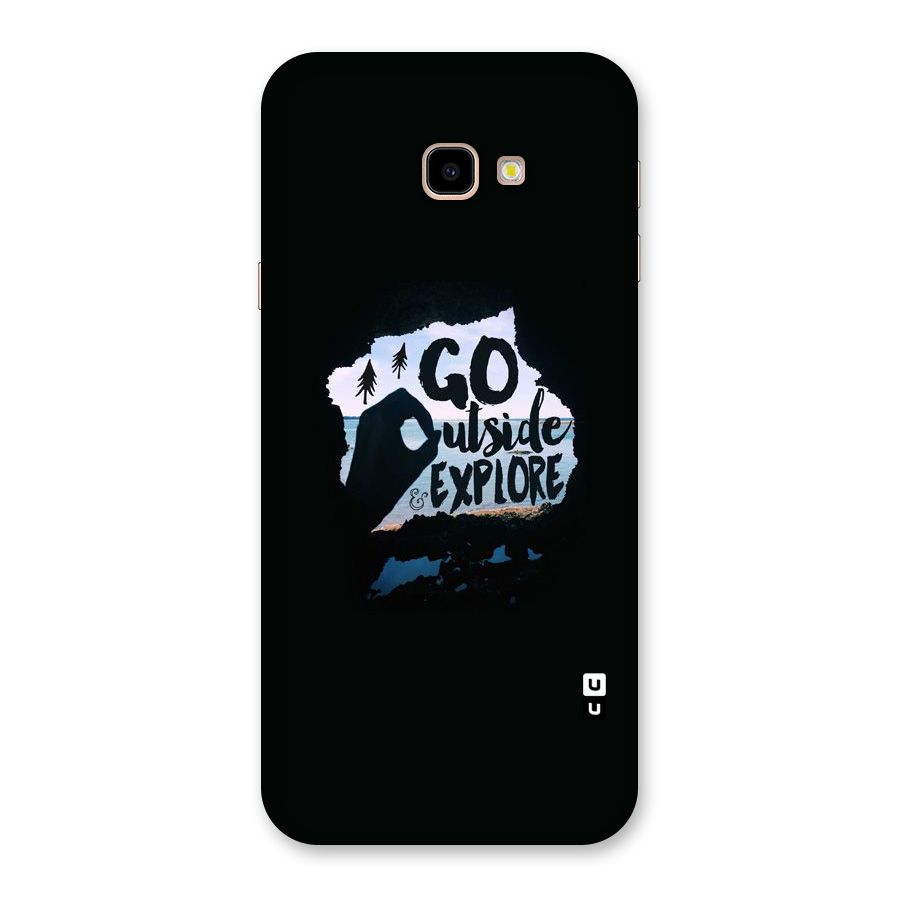 Go Outside Back Case for Galaxy J4 Plus