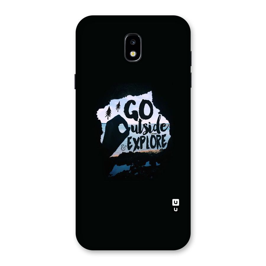 Go Outside Back Case for Galaxy J7 Pro