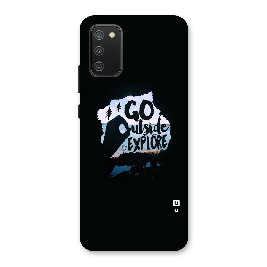 Go Outside Back Case for Galaxy M02s