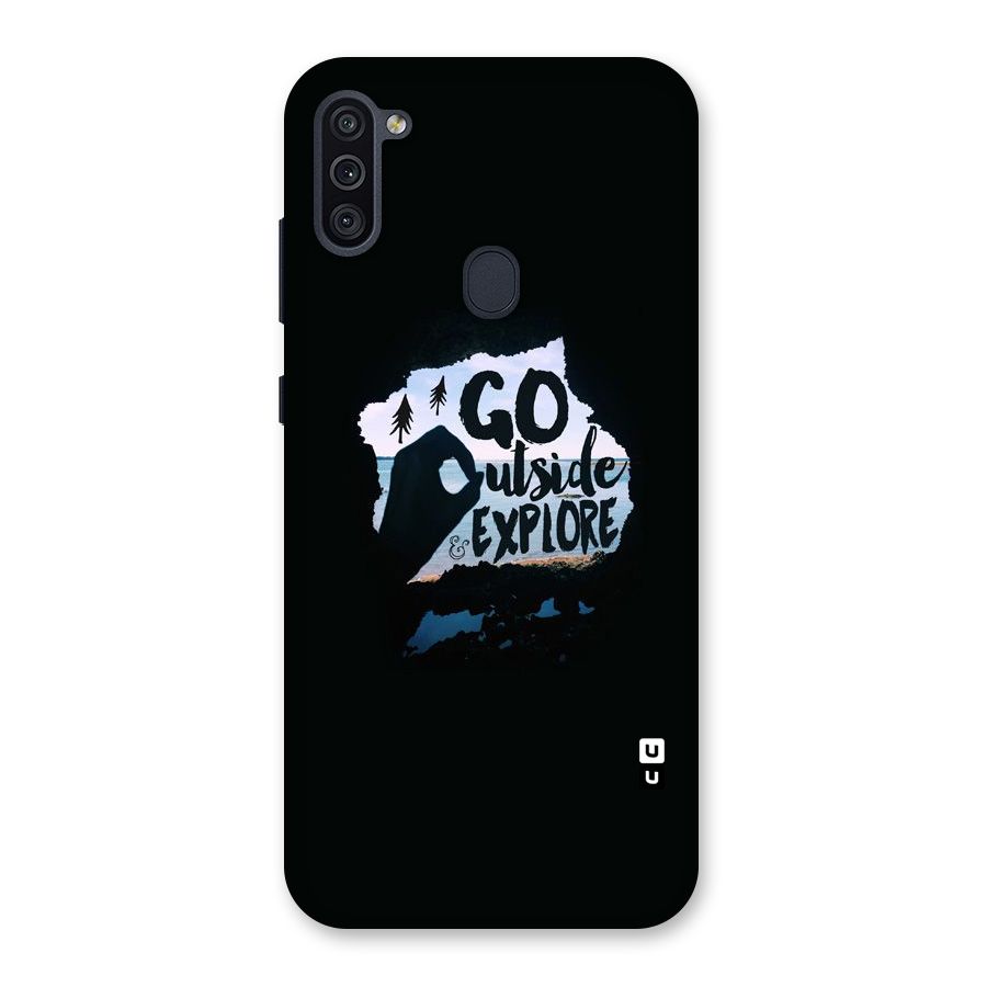 Go Outside Back Case for Galaxy M11