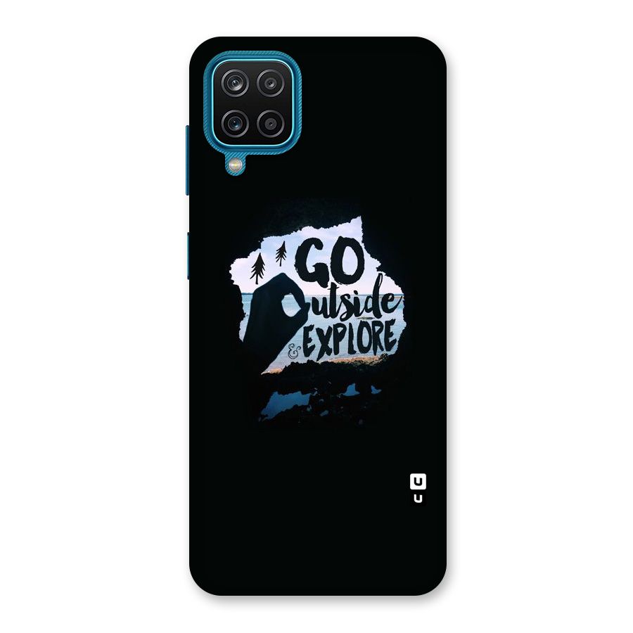 Go Outside Back Case for Galaxy M12