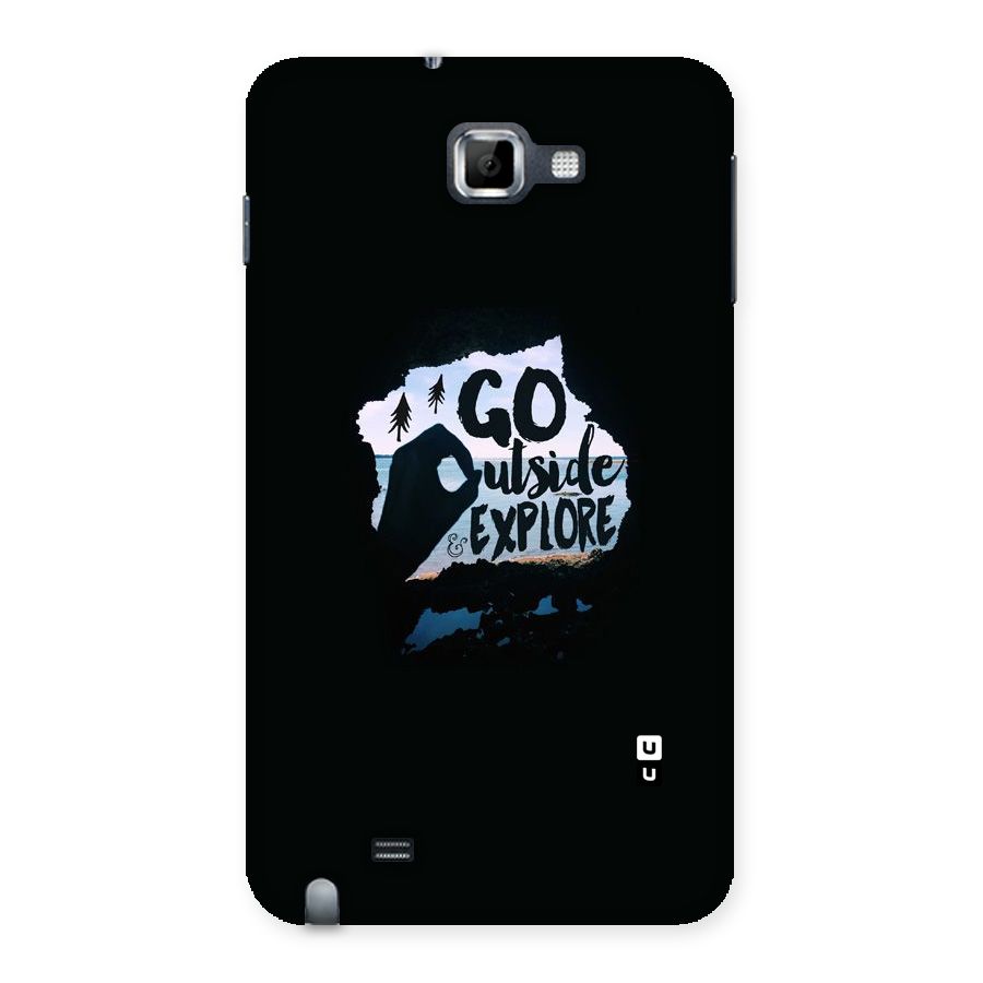 Go Outside Back Case for Galaxy Note