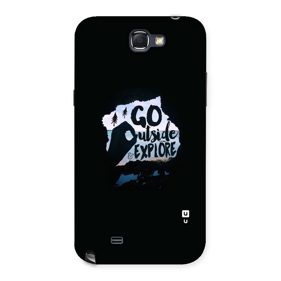 Go Outside Back Case for Galaxy Note 2