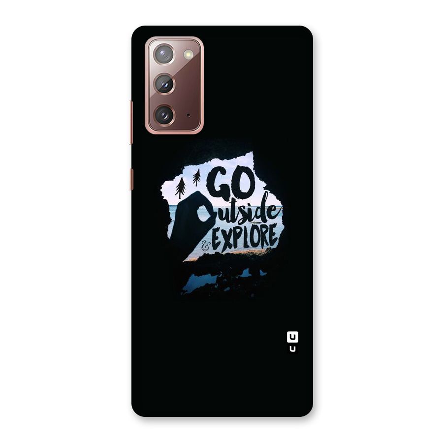 Go Outside Back Case for Galaxy Note 20