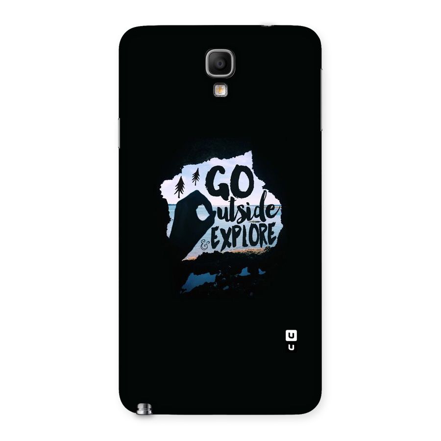 Go Outside Back Case for Galaxy Note 3 Neo