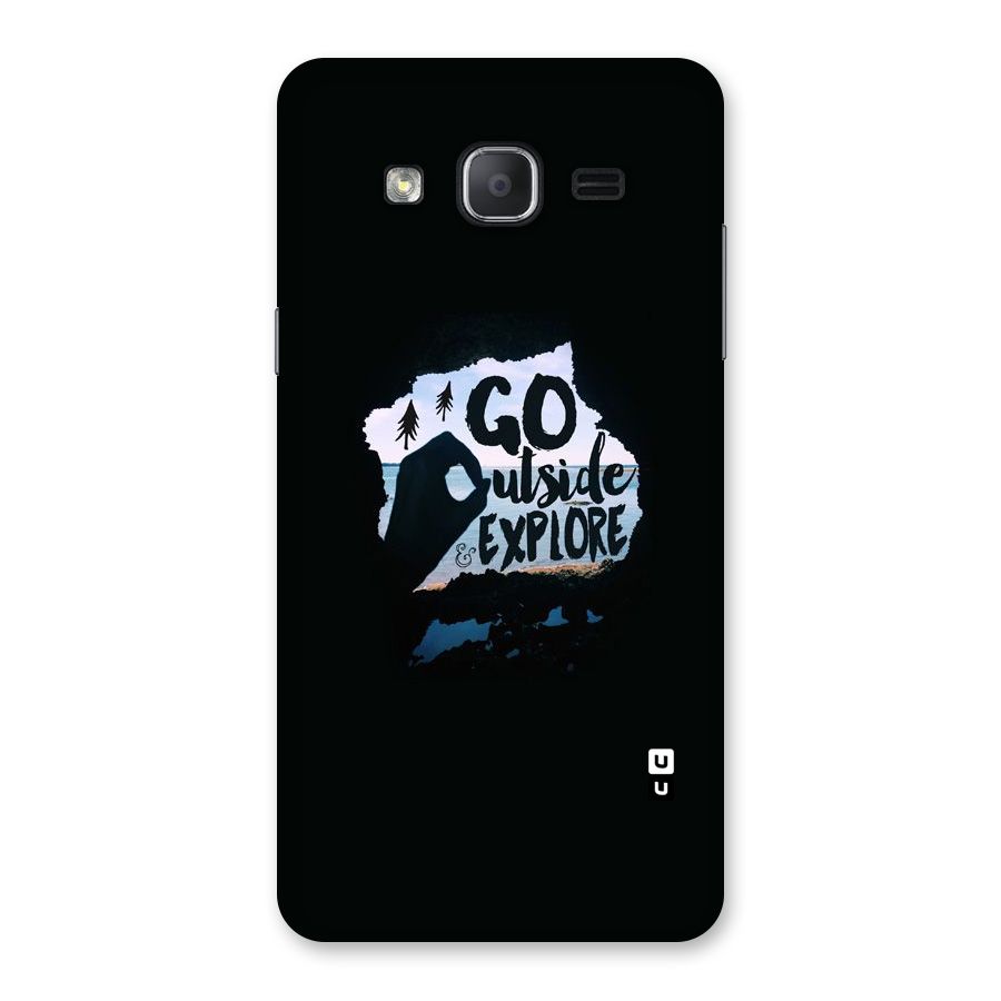 Go Outside Back Case for Galaxy On7 2015