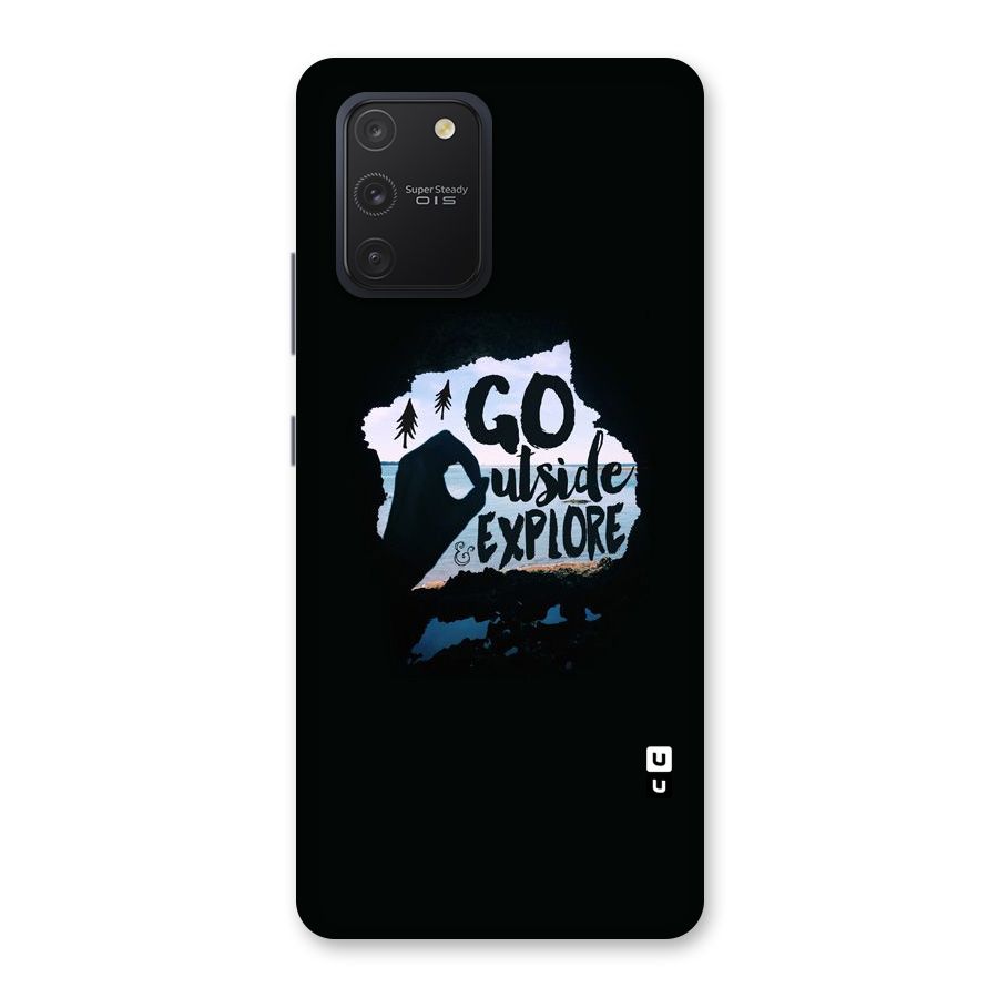 Go Outside Back Case for Galaxy S10 Lite