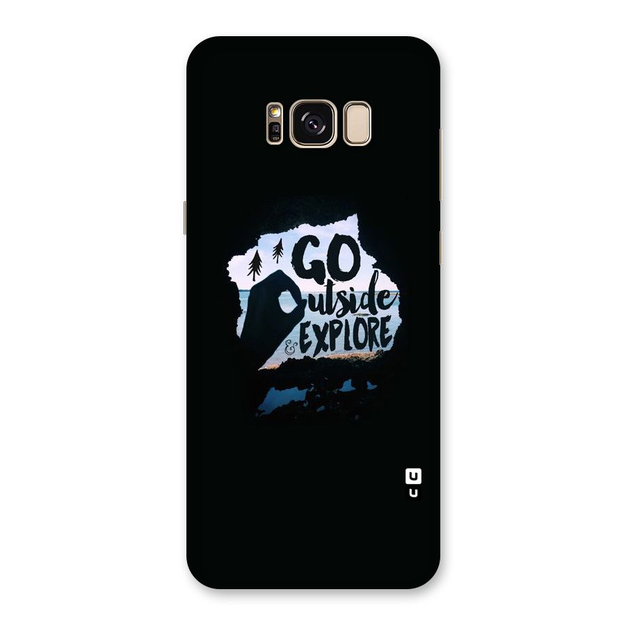Go Outside Back Case for Galaxy S8 Plus