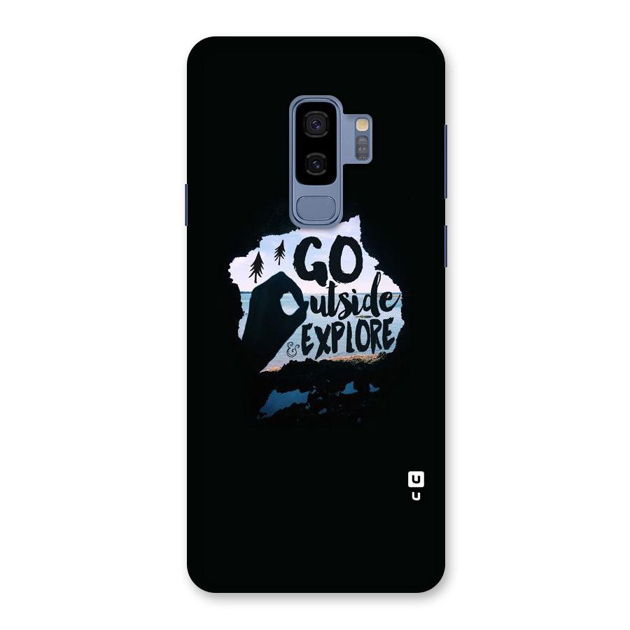 Go Outside Back Case for Galaxy S9 Plus