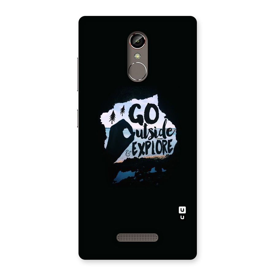 Go Outside Back Case for Gionee S6s