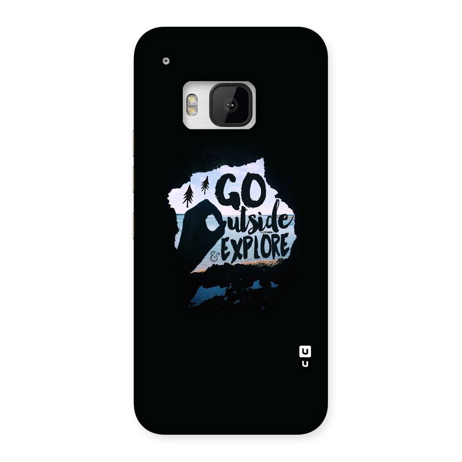 Go Outside Back Case for HTC One M9