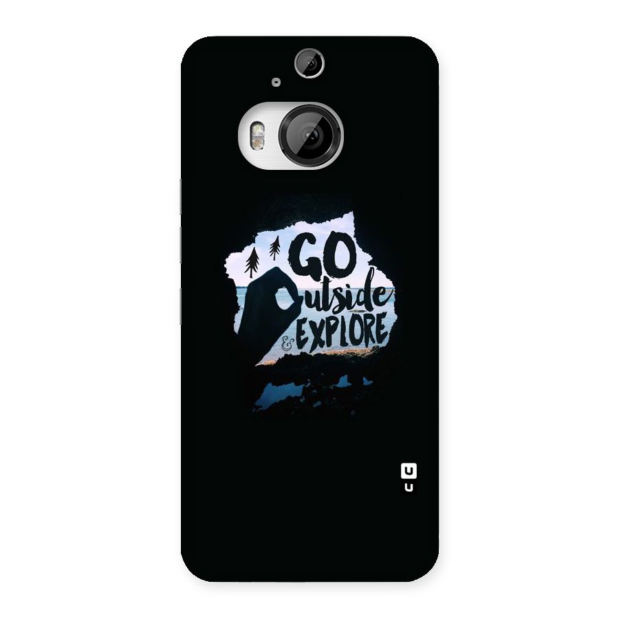 Go Outside Back Case for HTC One M9 Plus