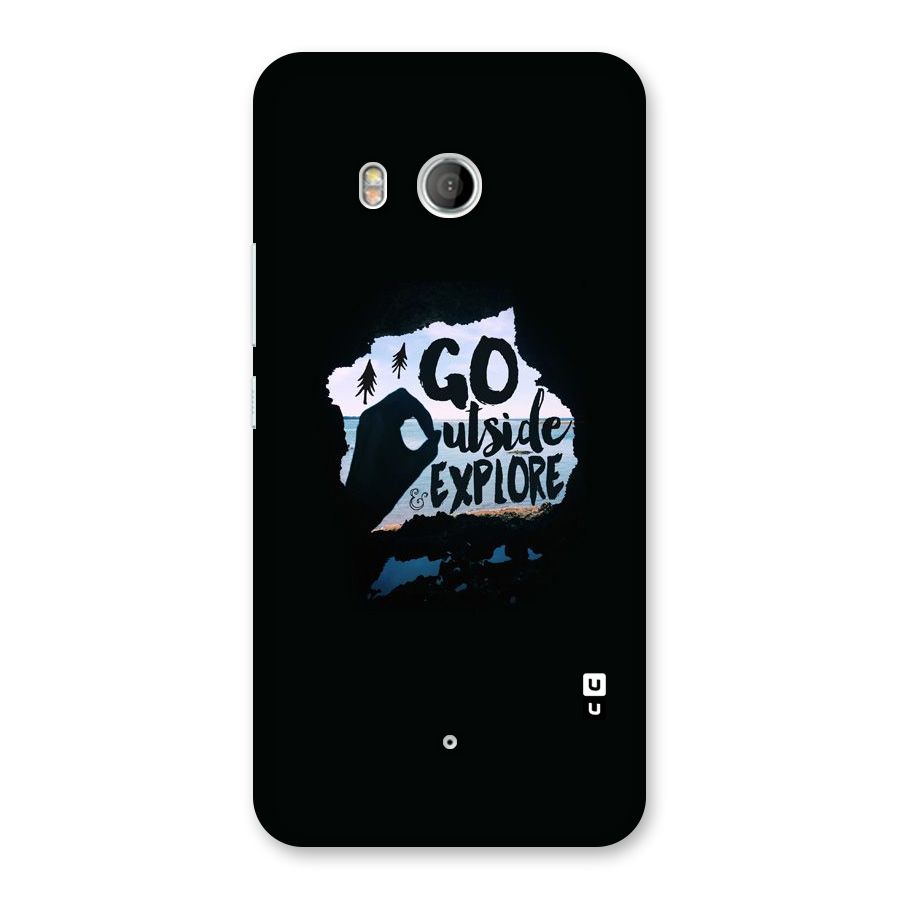 Go Outside Back Case for HTC U11