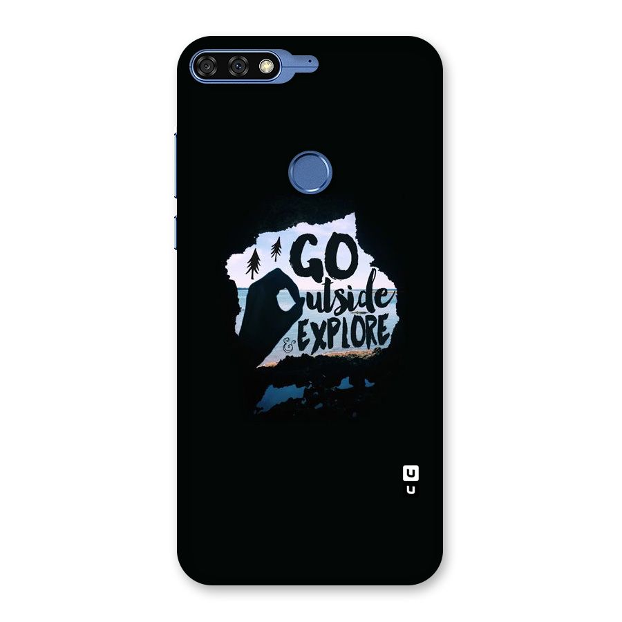 Go Outside Back Case for Honor 7C