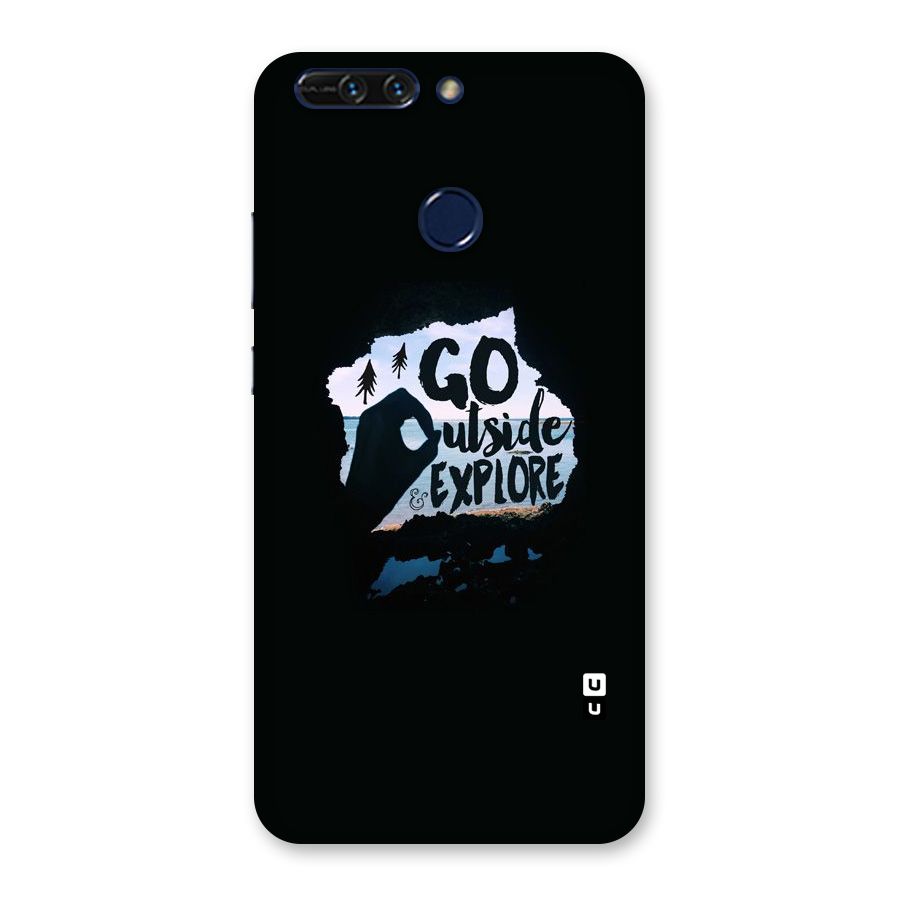 Go Outside Back Case for Honor 8 Pro