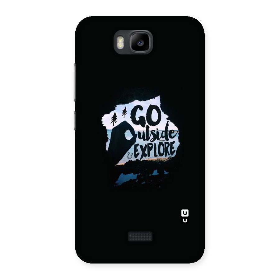 Go Outside Back Case for Honor Bee