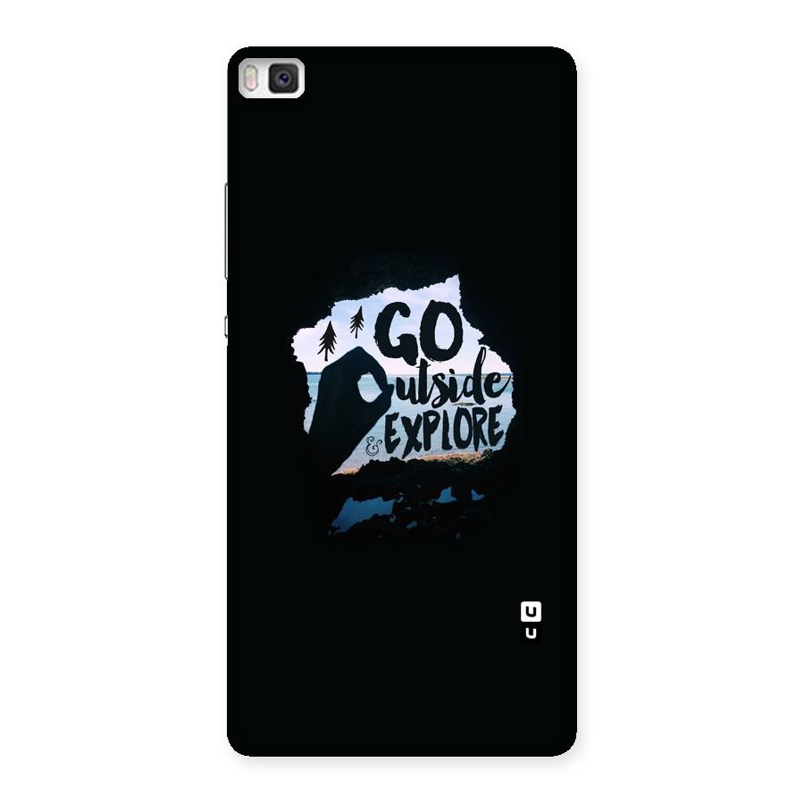 Go Outside Back Case for Huawei P8