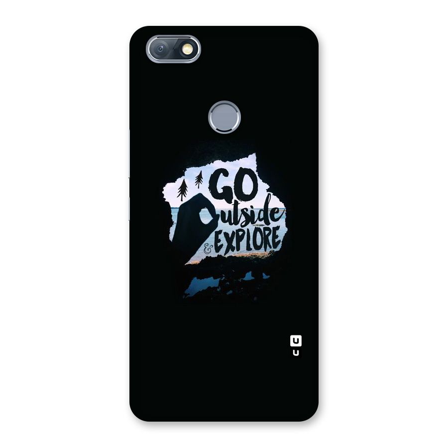 Go Outside Back Case for Infinix Note 5