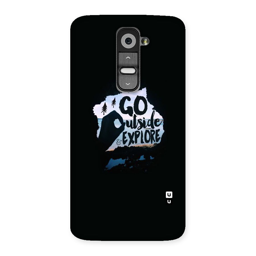 Go Outside Back Case for LG G2