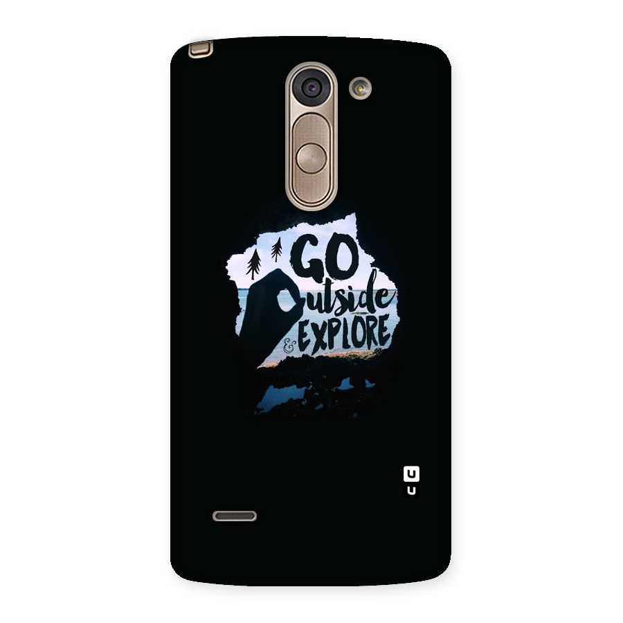 Go Outside Back Case for LG G3 Stylus