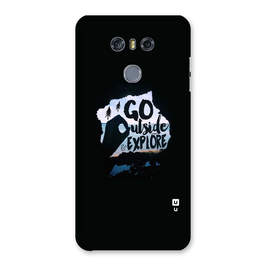Go Outside Back Case for LG G6