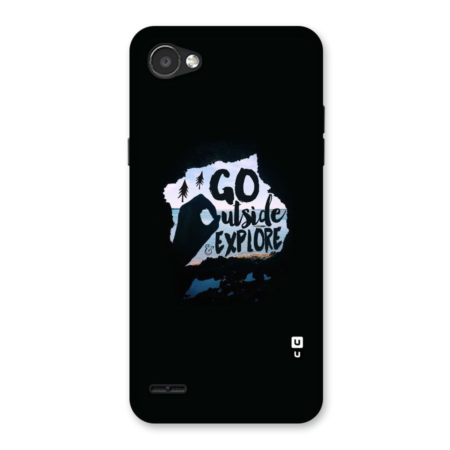 Go Outside Back Case for LG Q6