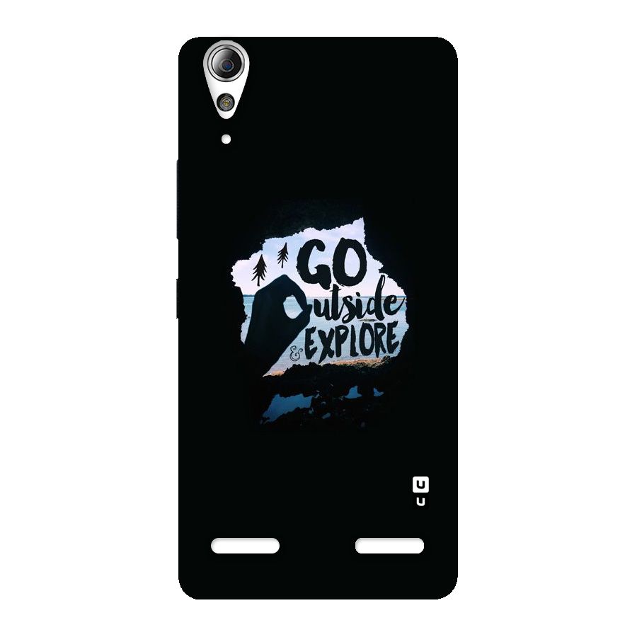 Go Outside Back Case for Lenovo A6000 Plus