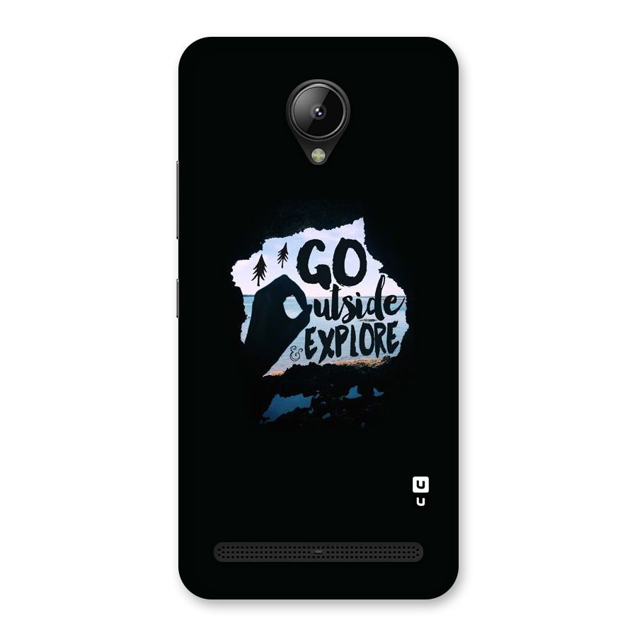 Go Outside Back Case for Lenovo C2