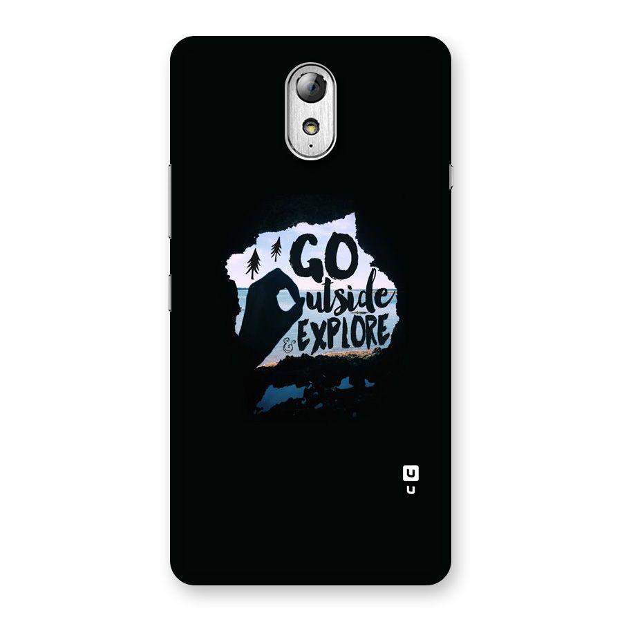 Go Outside Back Case for Lenovo Vibe P1M