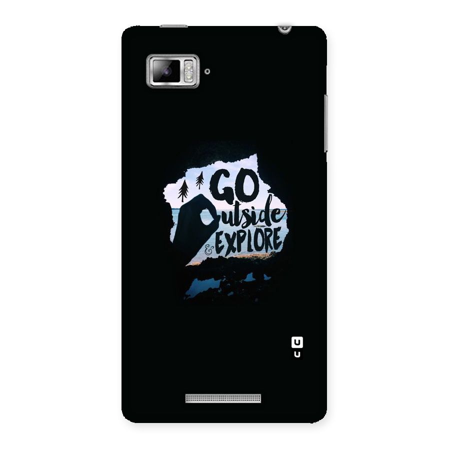 Go Outside Back Case for Lenovo Vibe Z K910