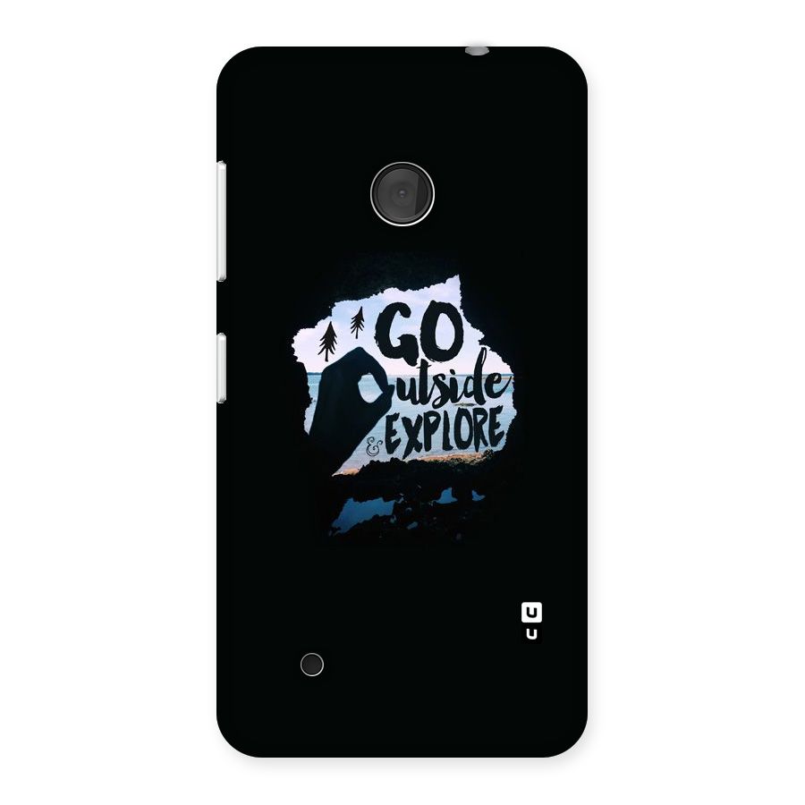 Go Outside Back Case for Lumia 530