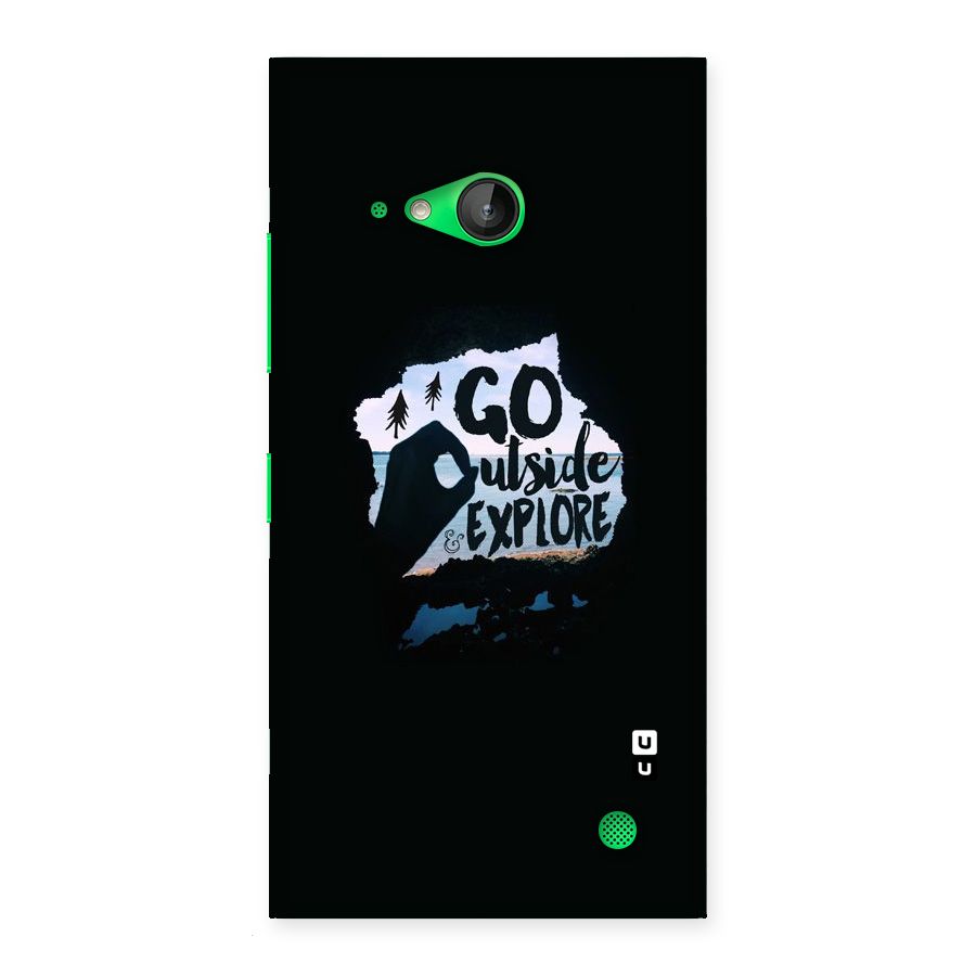 Go Outside Back Case for Lumia 730